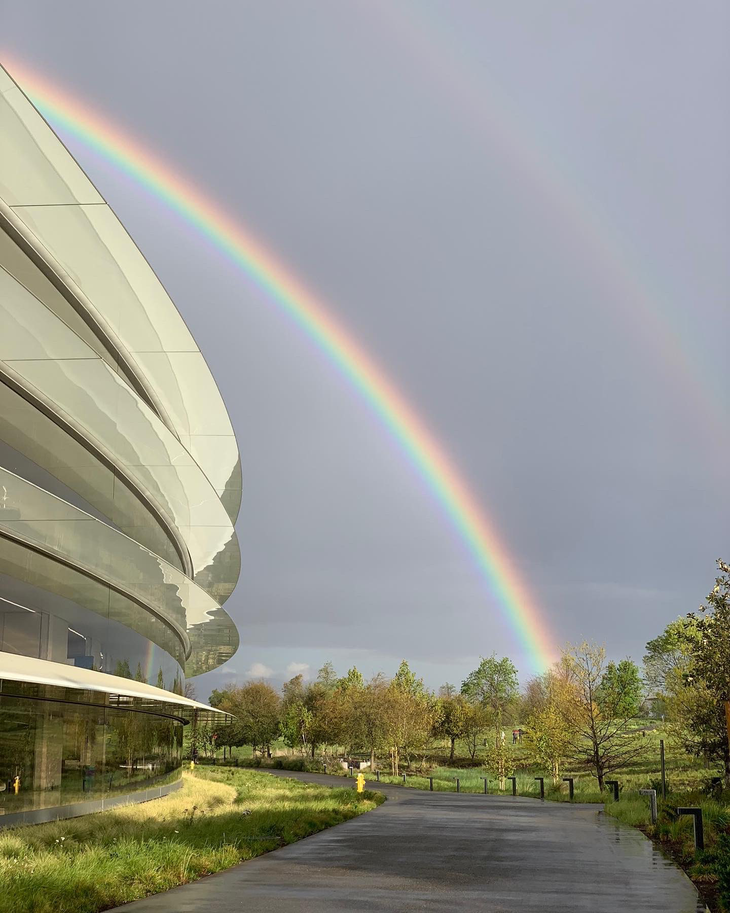 Apple's headquarters - Source: Heena Ko, a former Apple employee