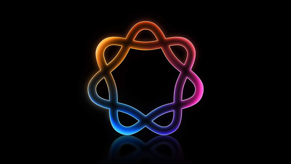 Apple Intelligence official logo. Gorgeous.