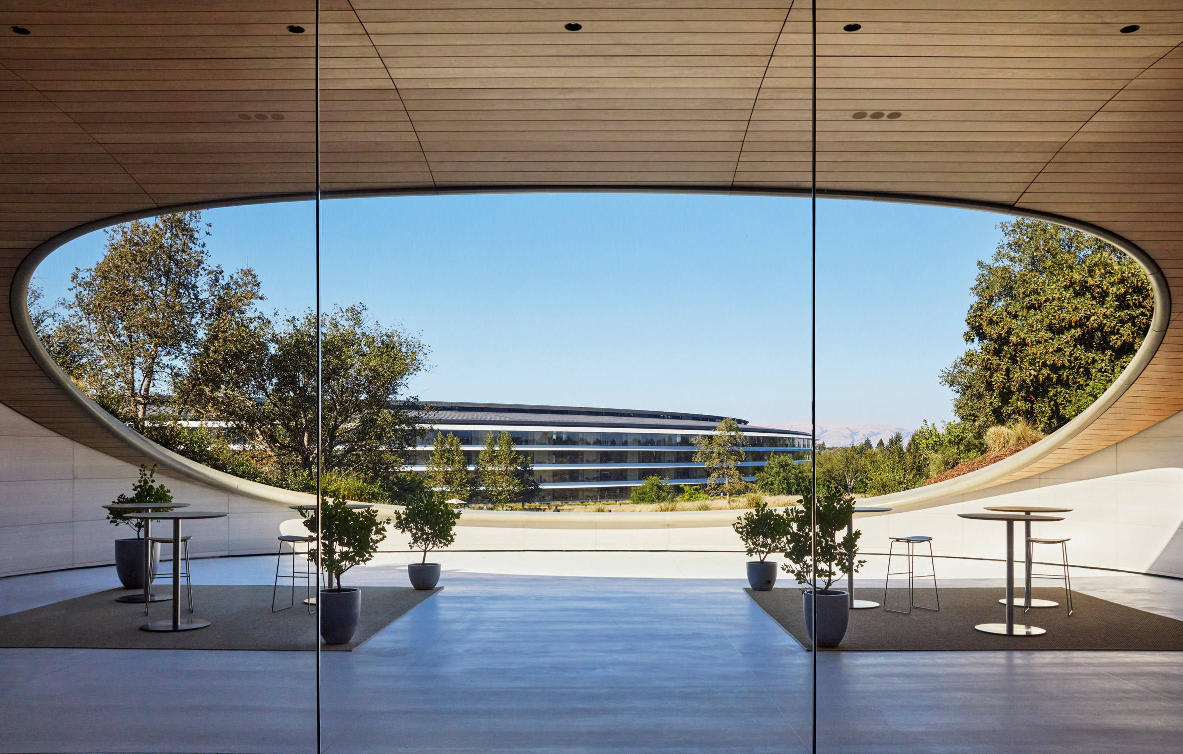 Apple Observatory, a new venue on the Apple Park. 