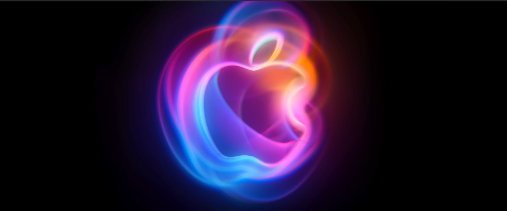 The animated logo seems to refer to Siri animation under Apple Intelligence.