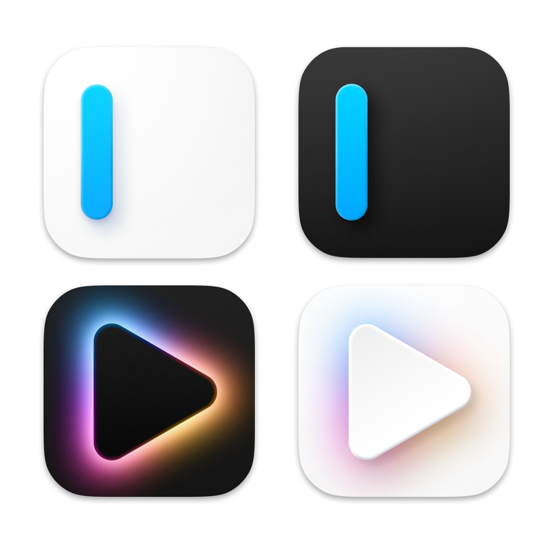 The updated app icons for iA Writer and iA Presenter. Do you like them?