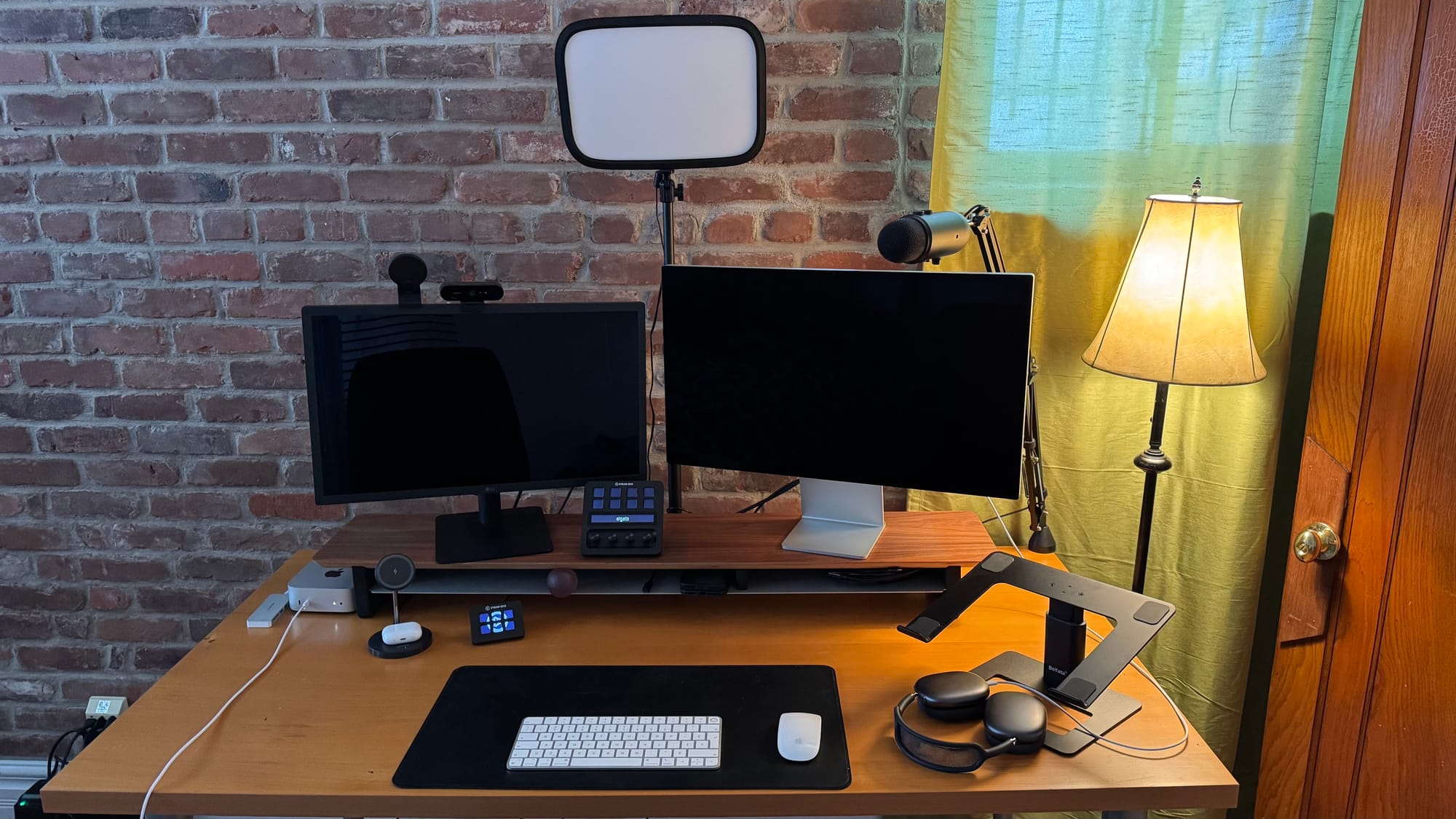 My home office setup for early 2025.