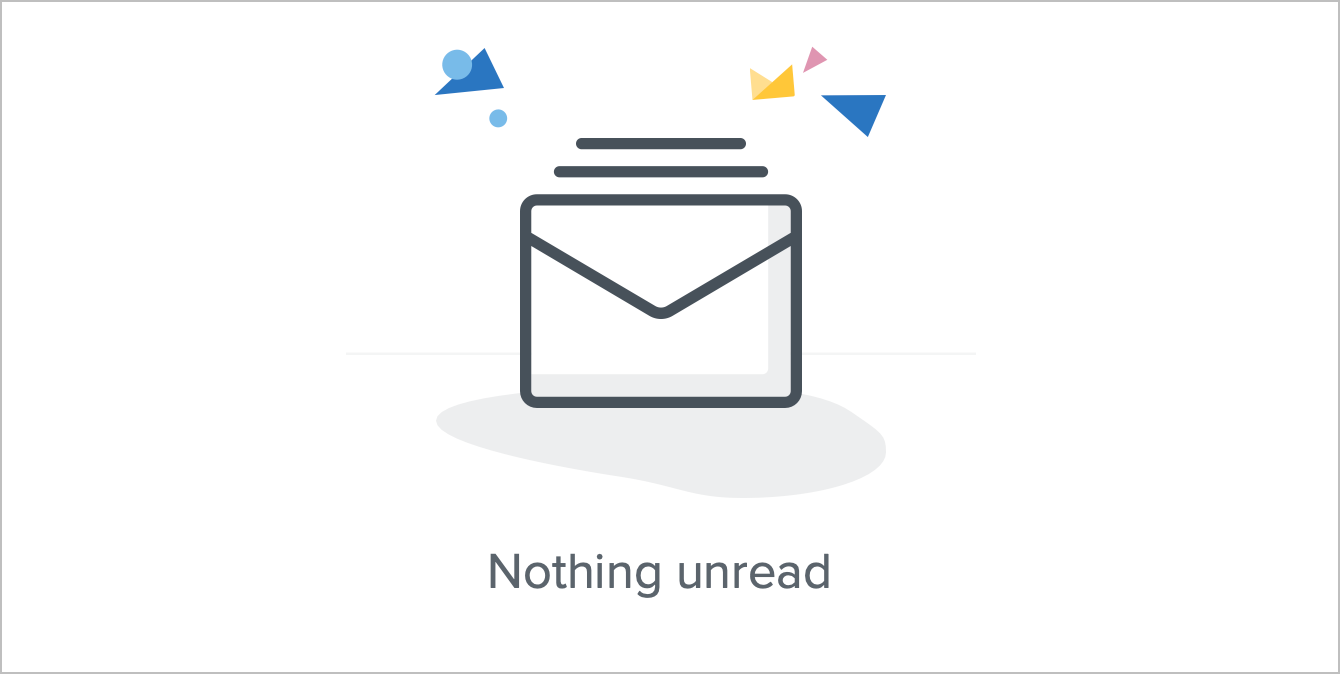 No more unread emails. Thanks to Fastmail unified mailbox!