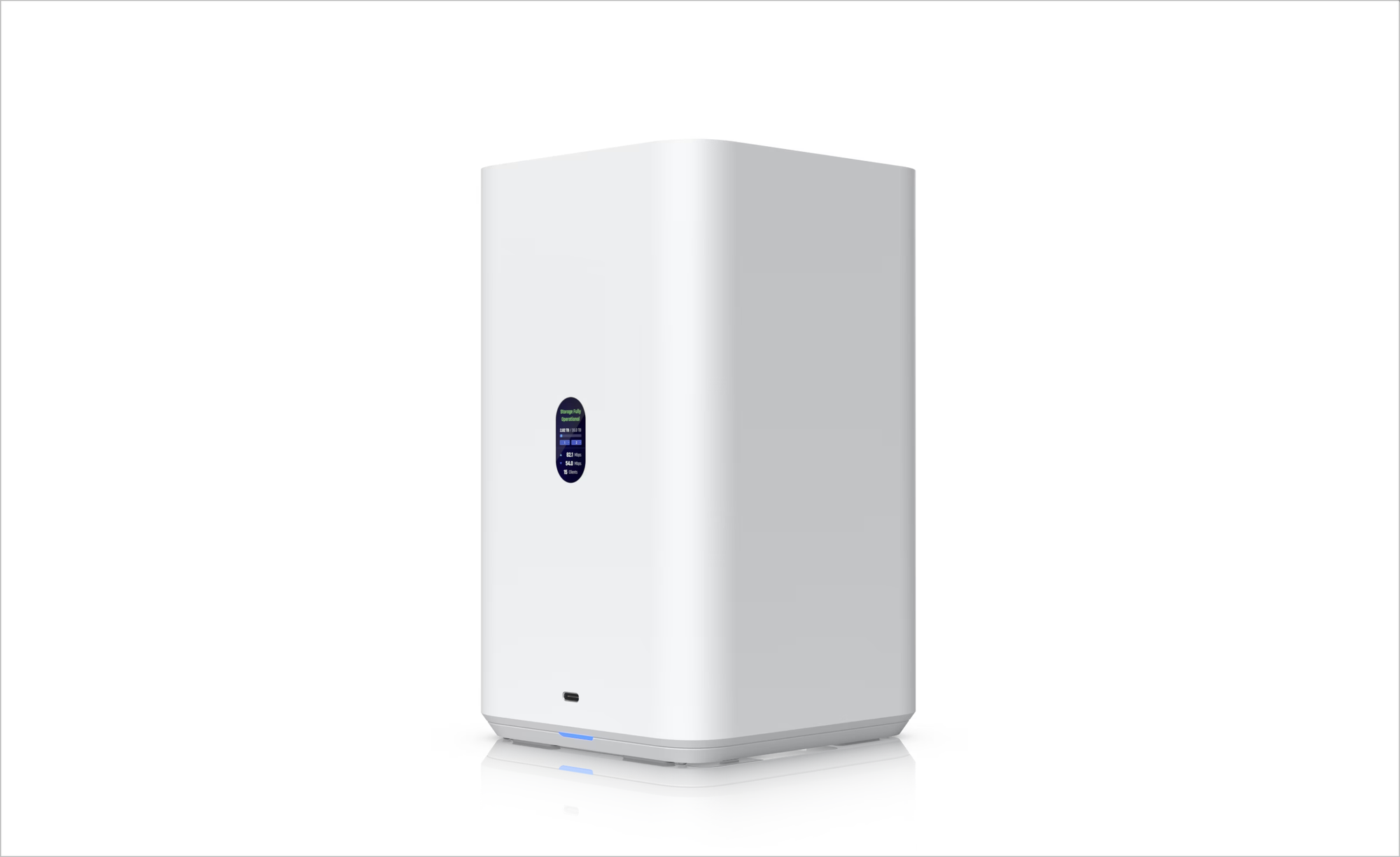 Ubiquity NAS for a two-drive configuration