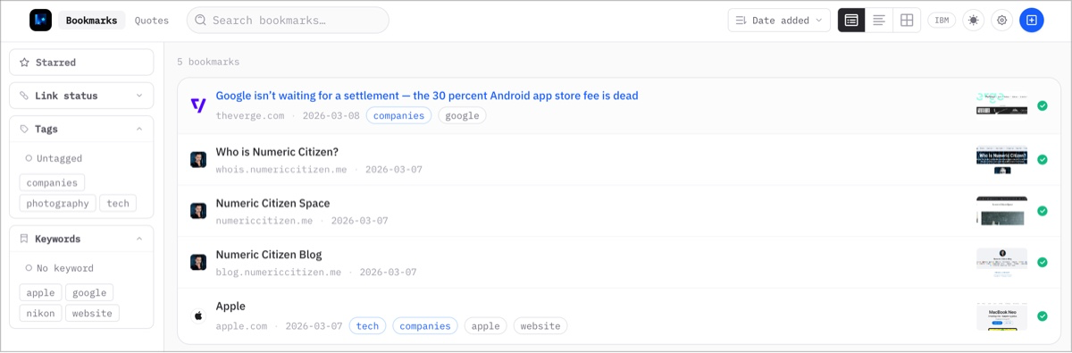 The Ephemeral Scrapbook — 2026.03.08