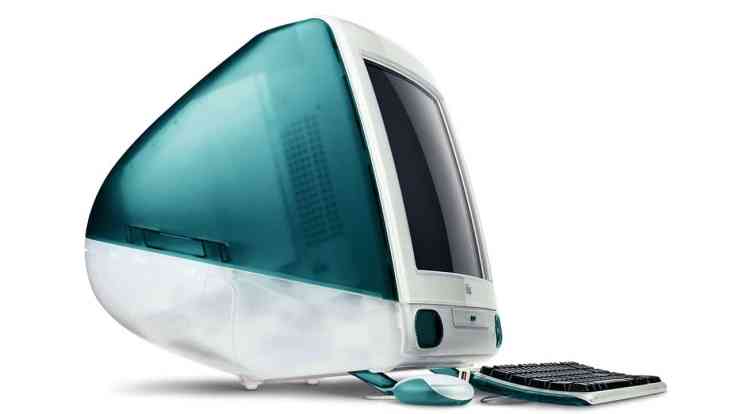 First iMac, designed by Jony Ive and his team