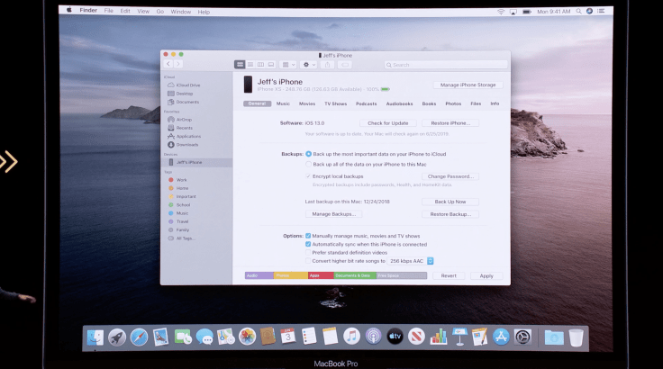 Managing your iPhone on the Mac in a post iTunes world