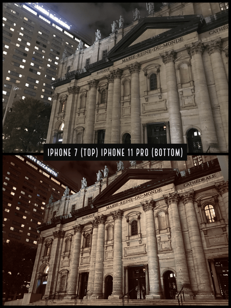 iPhone 11 Pro night photography is really impressive here