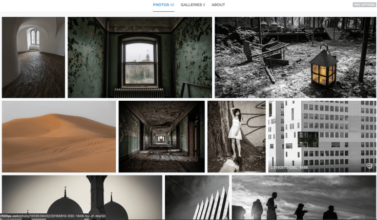 My 500px photos