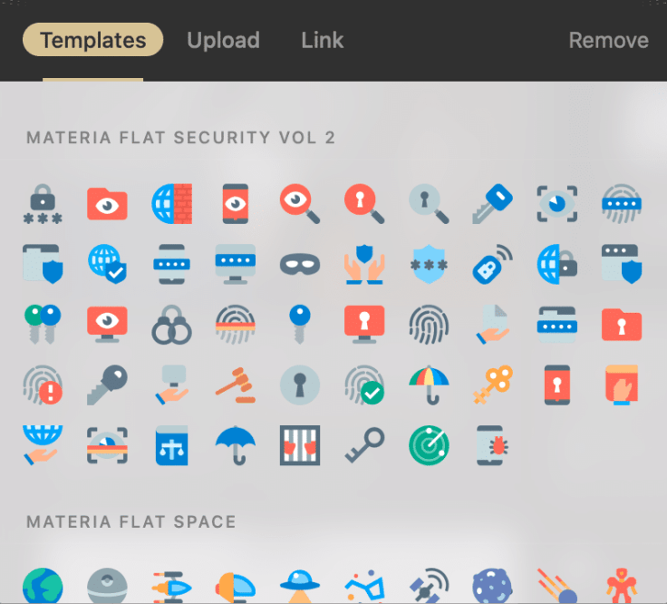 Raindrop.io icons can be used for each bookmark