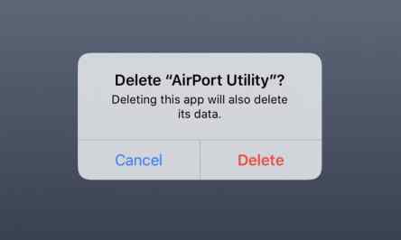 Bye Bye AirPort Utility