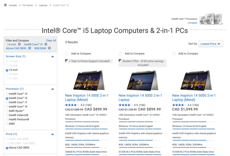 Configuration a windows laptop from Dell