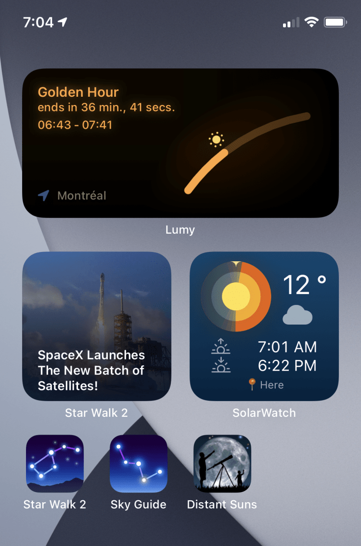 Lumy widget