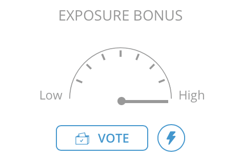 You need exposure bonus for your photos to be visible to other voters