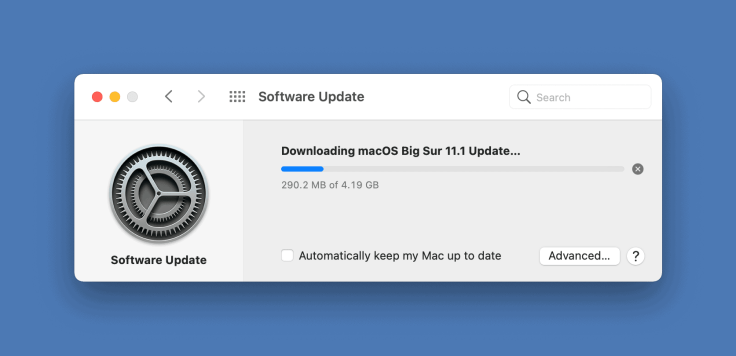 Size of macOS updates are still big