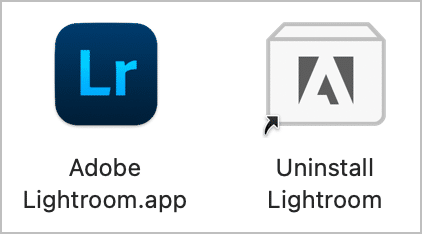 Lightroom CC installed from Adobe.com comes with an installer