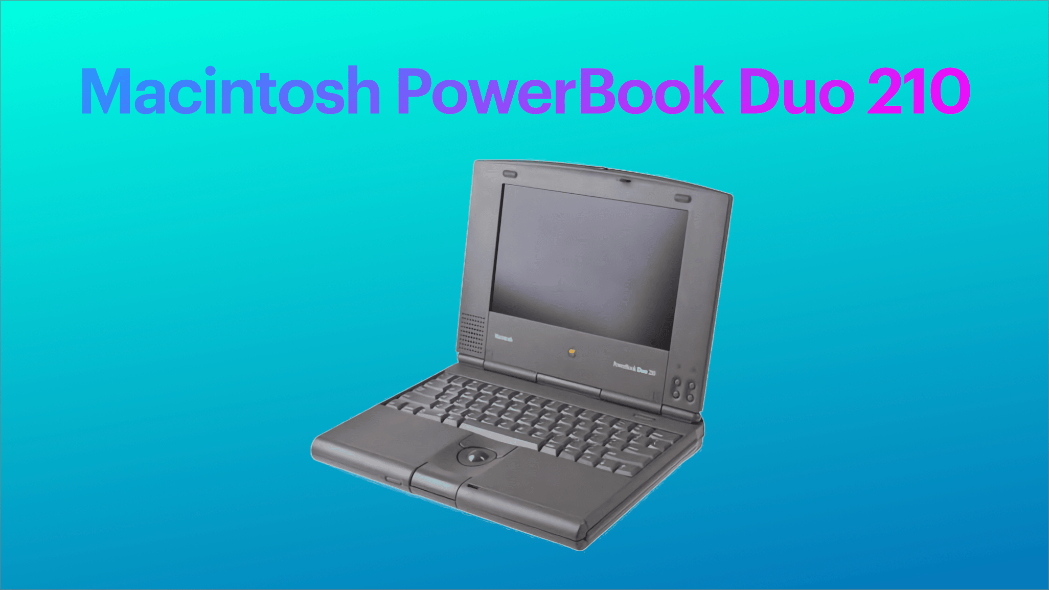Remembering Owning The PowerBook Duo 210 — 1993-1994