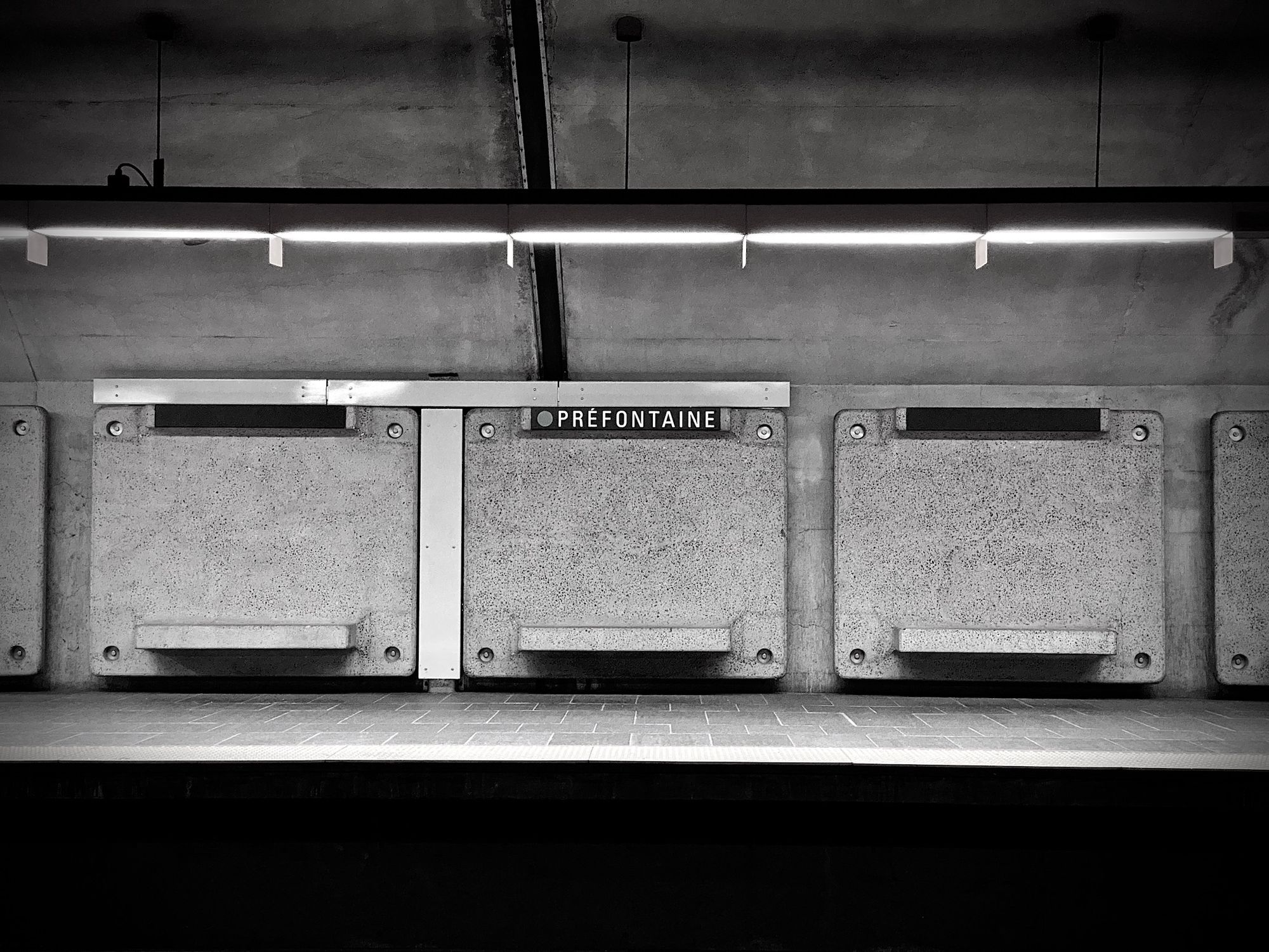 Montreal Metro Station